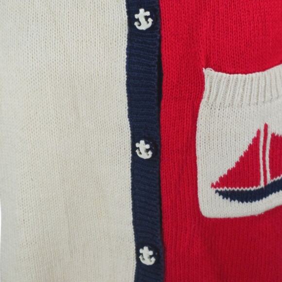 Eagles Eye Vintage Nautical Sweater EUC size M     WF106 - Picture 6 of 12